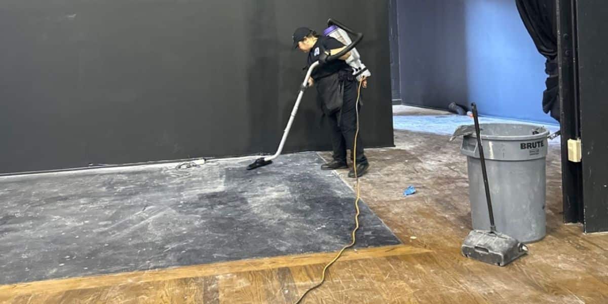 rough clean phase - renovation