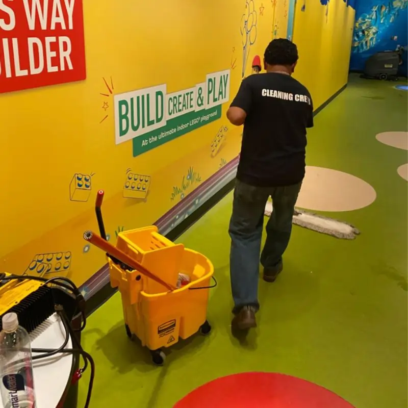 Carpet cleaning at-major tourist attraction in New Jersey